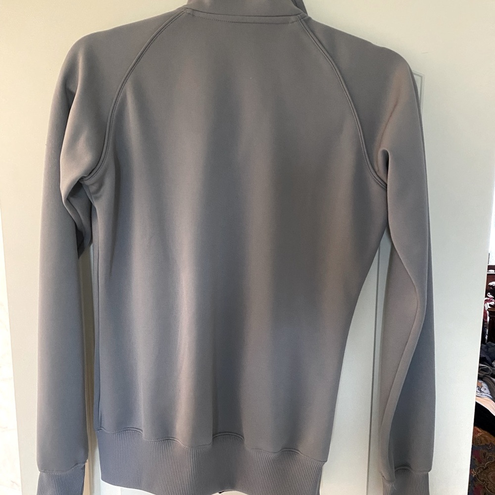 Nike Grey San Francisco Giants Zip Up Athletic Cardigan Sweater - Size Small - Picture 4 of 6